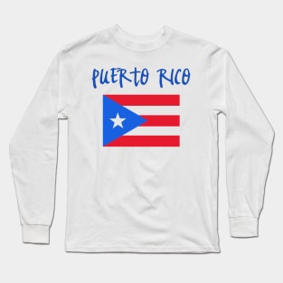 Puerto Rico Long Sleeve T-Shirt